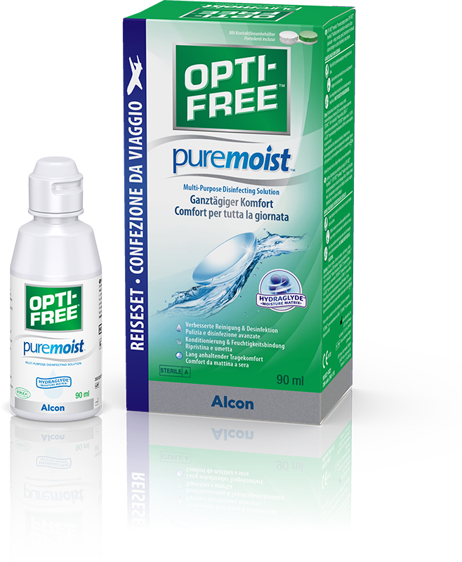 Opti-Free PureMoist Travelpack, Alcon (90 ml)